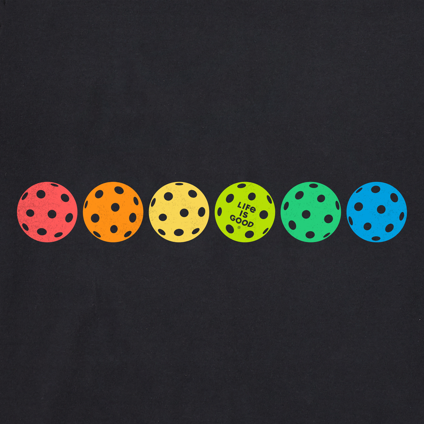 Men's Rally Pickleball Spectrum Short Sleeve Tee