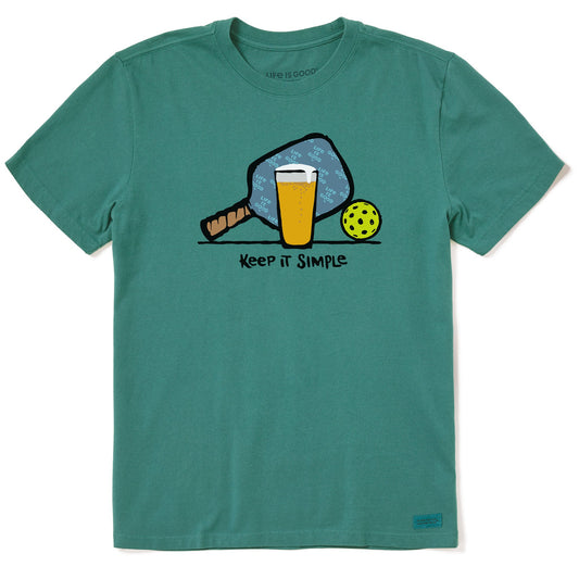 Men's Pickleball & Beer Short Sleeve Tee