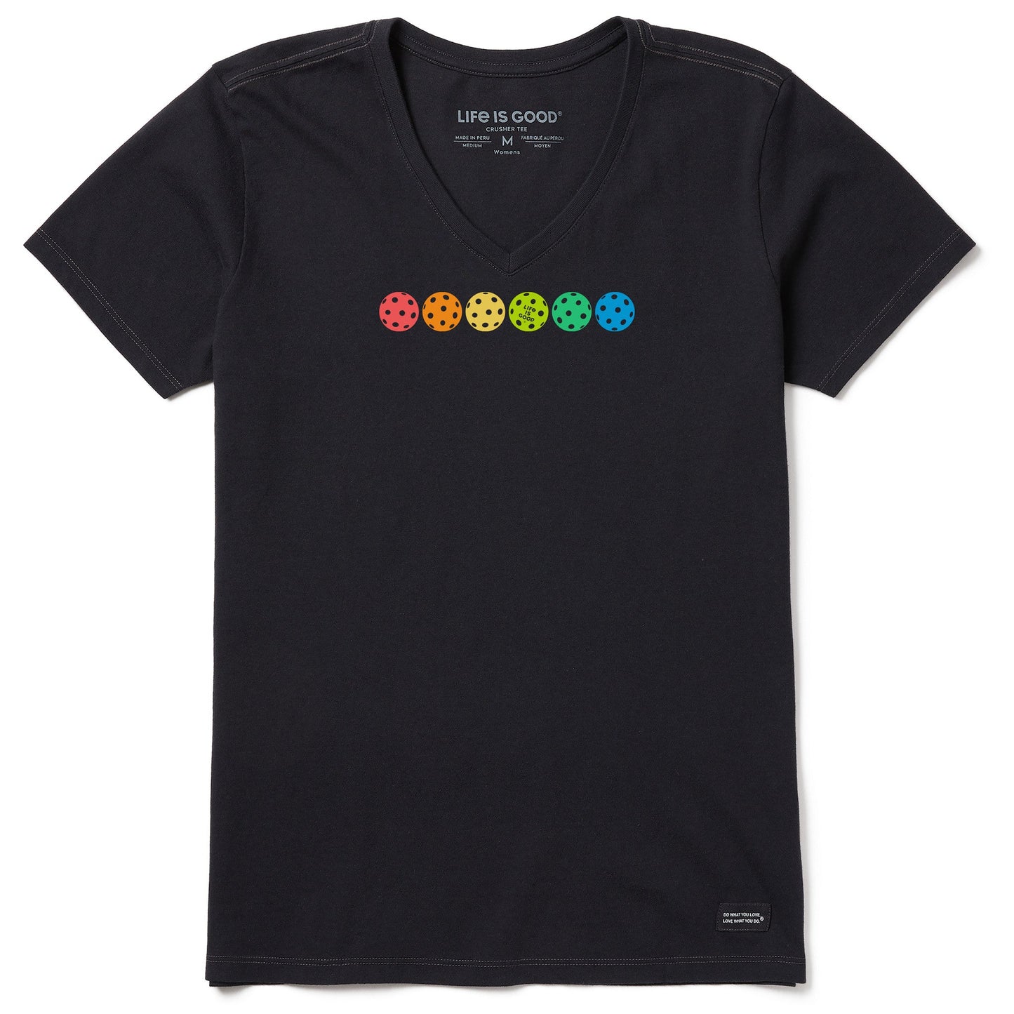 Women's Rally Pickleball Spectrum Short Sleeve Vee