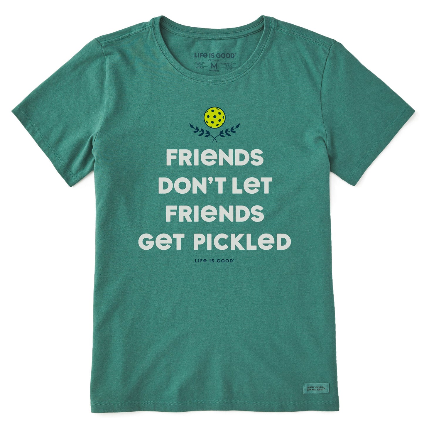 Women's Wordsmith Pickleball Pickled Short Sleeve Crusher Tee