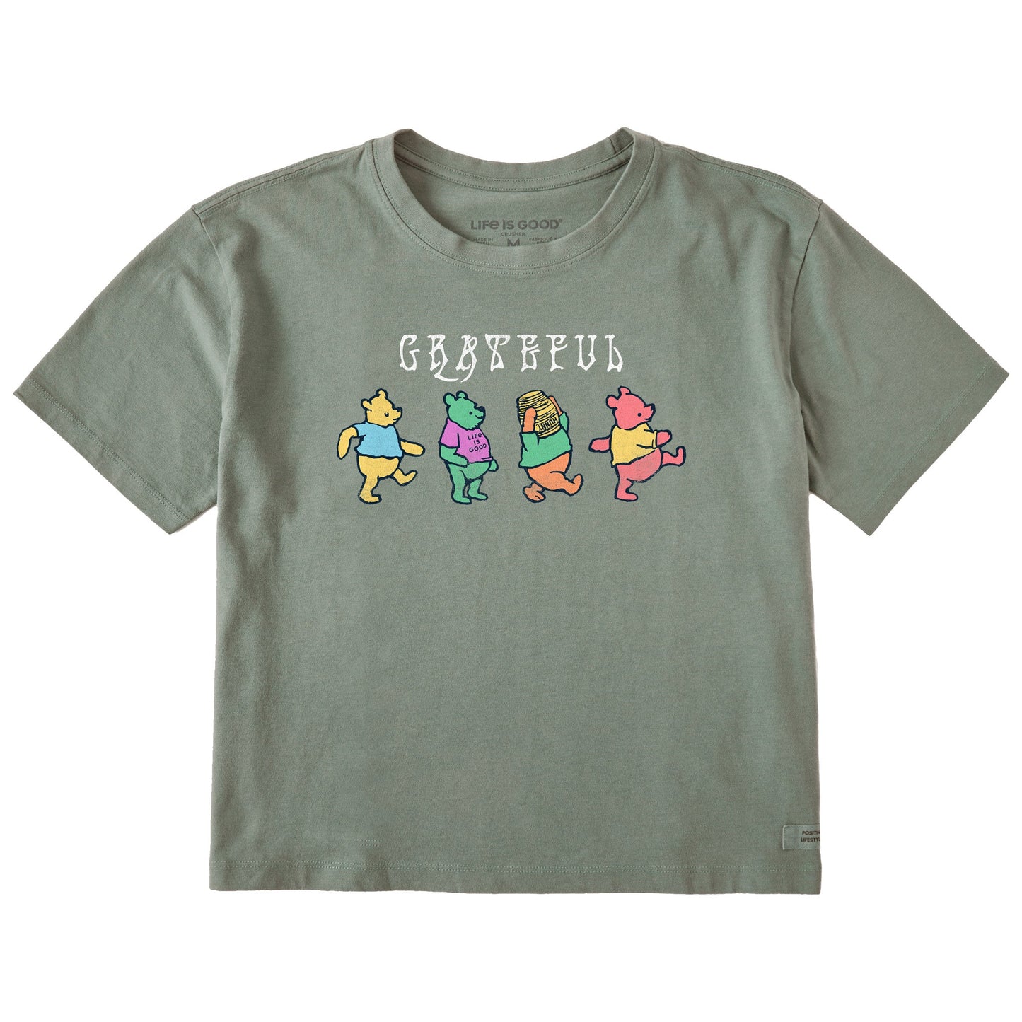 Women's Grateful Winnies Short Sleeve Crusher Boxy Tee