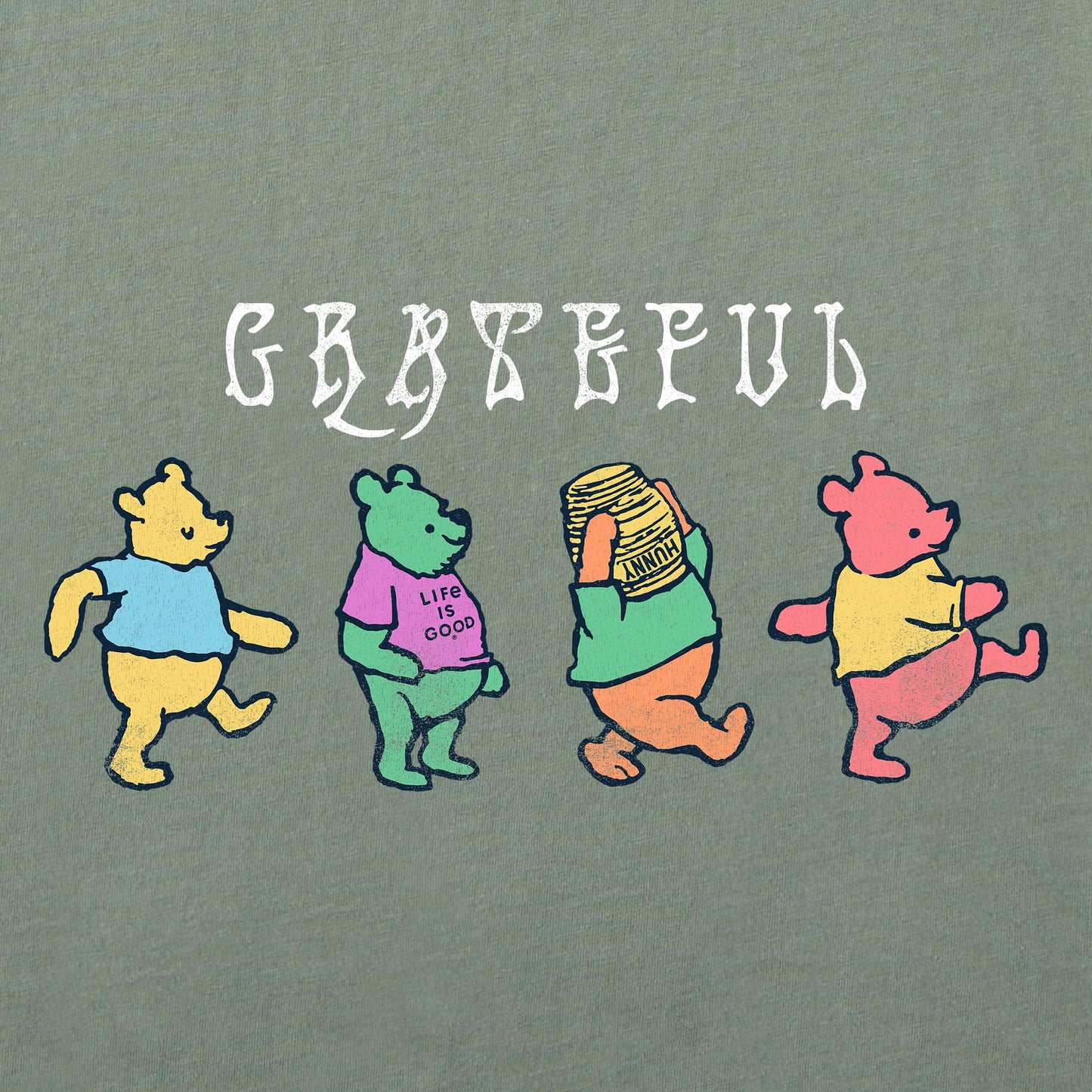 Women's Grateful Winnies Short Sleeve Crusher Boxy Tee