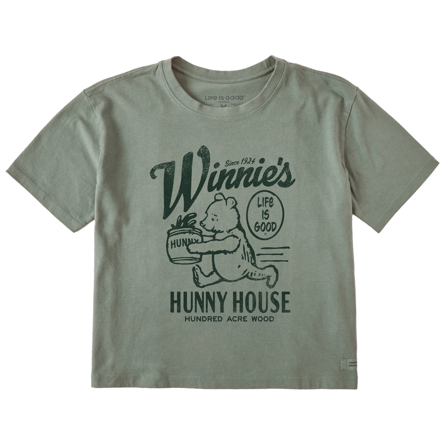 Women's Winnie's Hunny House Short Sleeve Crusher Boxy Tee
