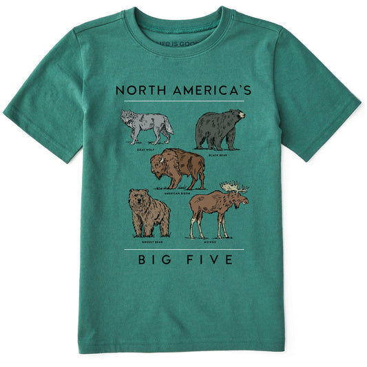 Kids North America's Big 5 Short Sleeve Crusher Tee