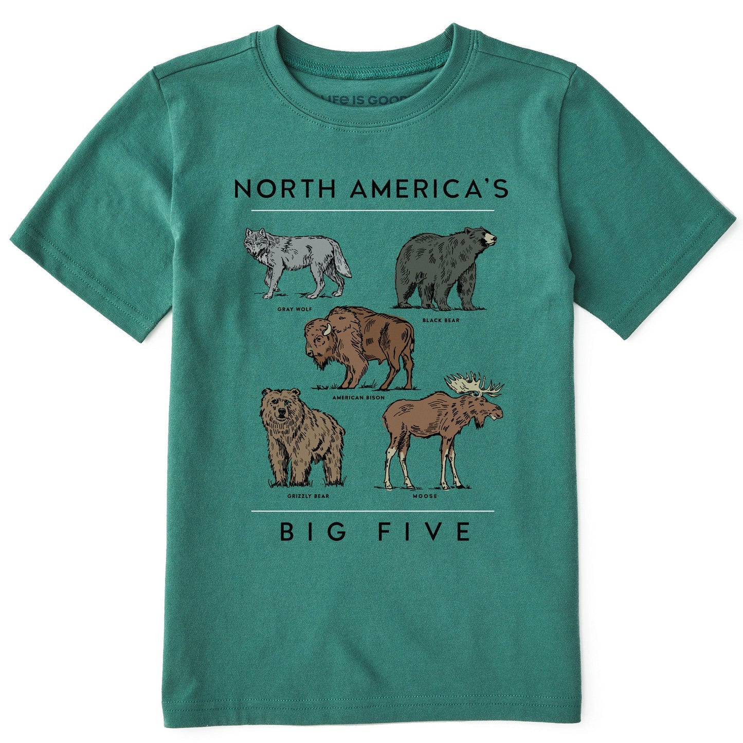 Kids North America's Big 5 Short Sleeve Crusher Tee