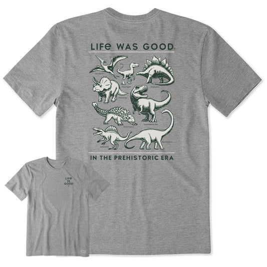 Men's Life was Good Prehistoric Era Short Sleeve Tee