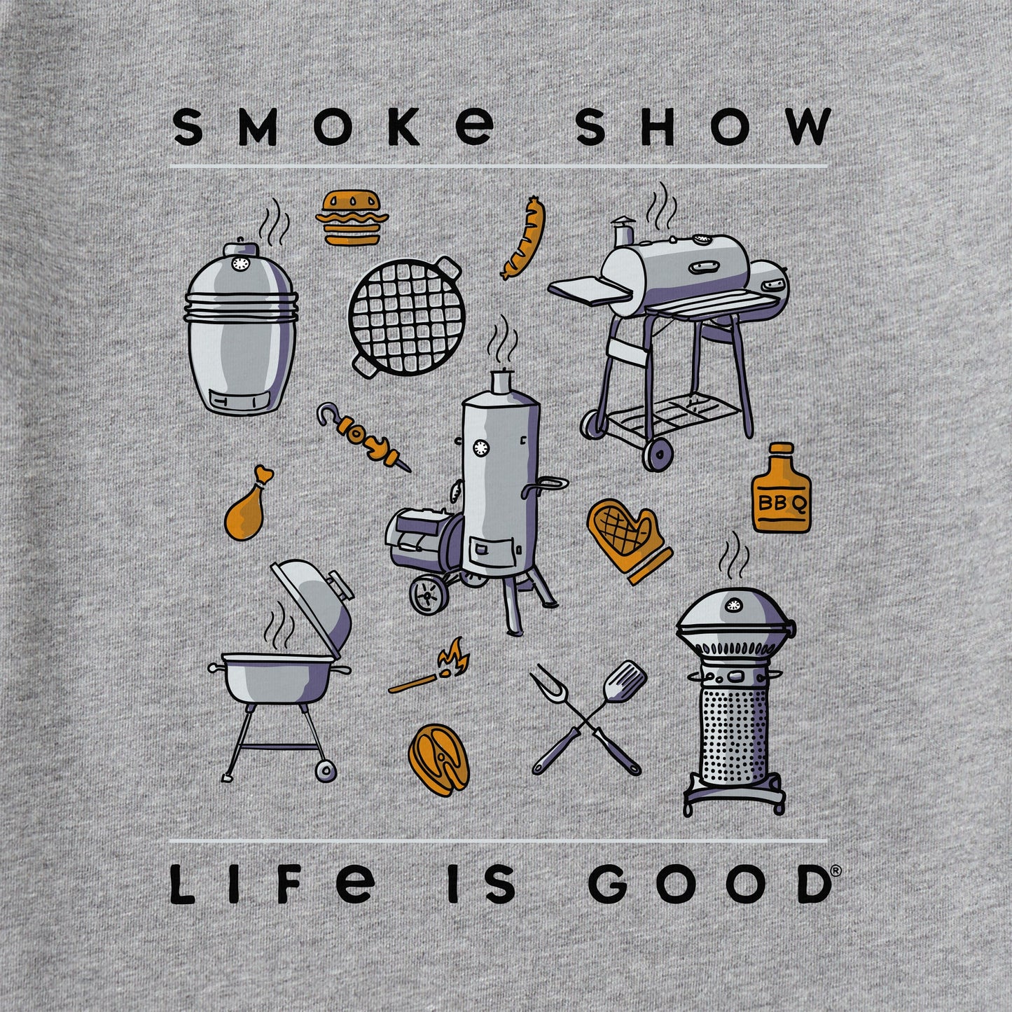 Men's Smoke Show Icons Short Sleeve Tee