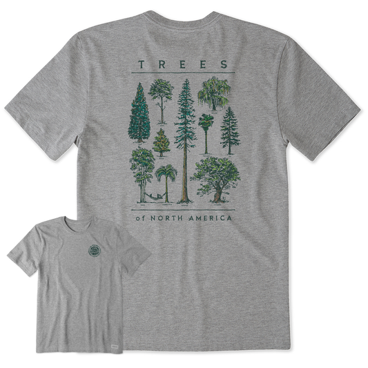 Men's Trees of North America Short Sleeve Crusher Tee