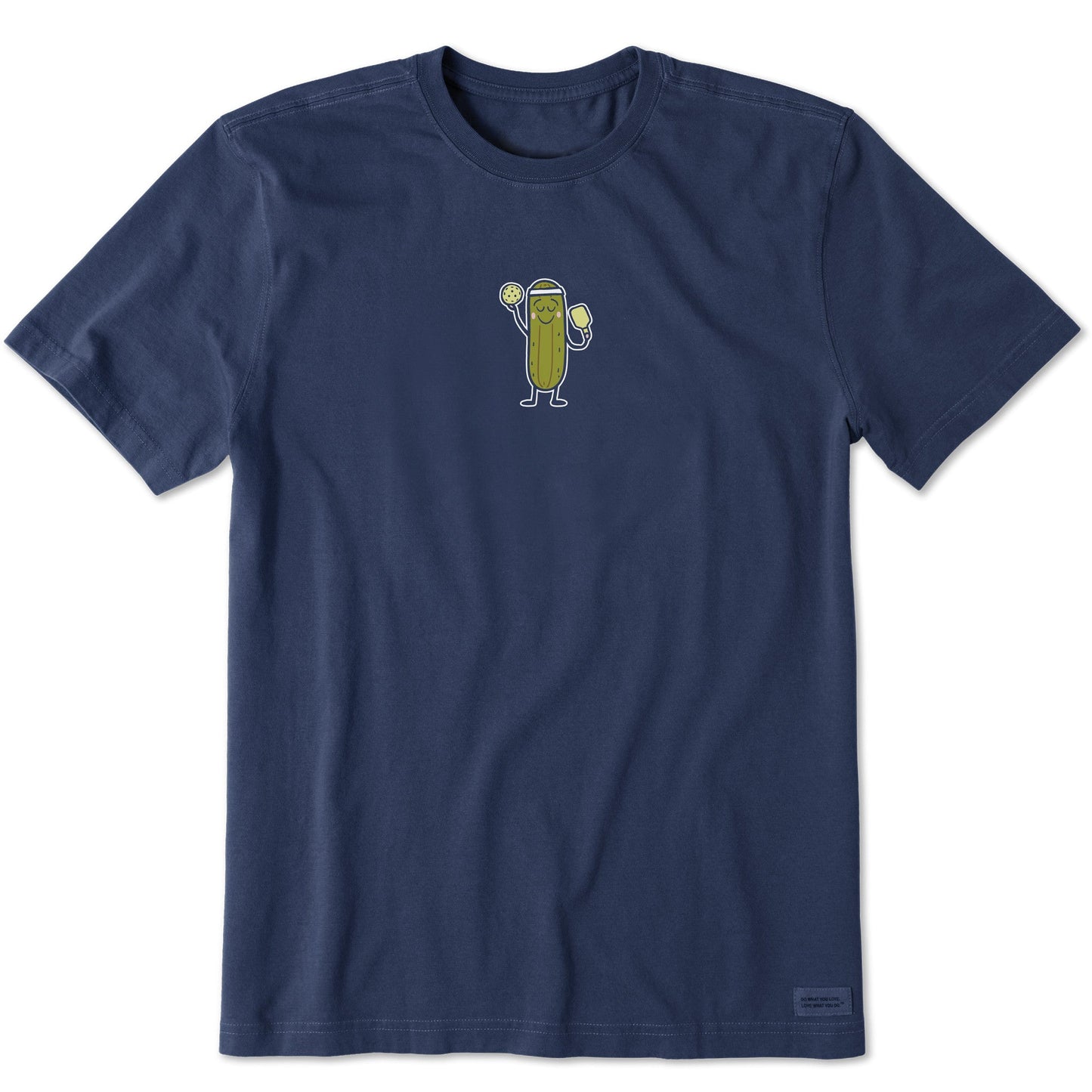 Men's Pickle Person Short Sleeve Crusher Tee