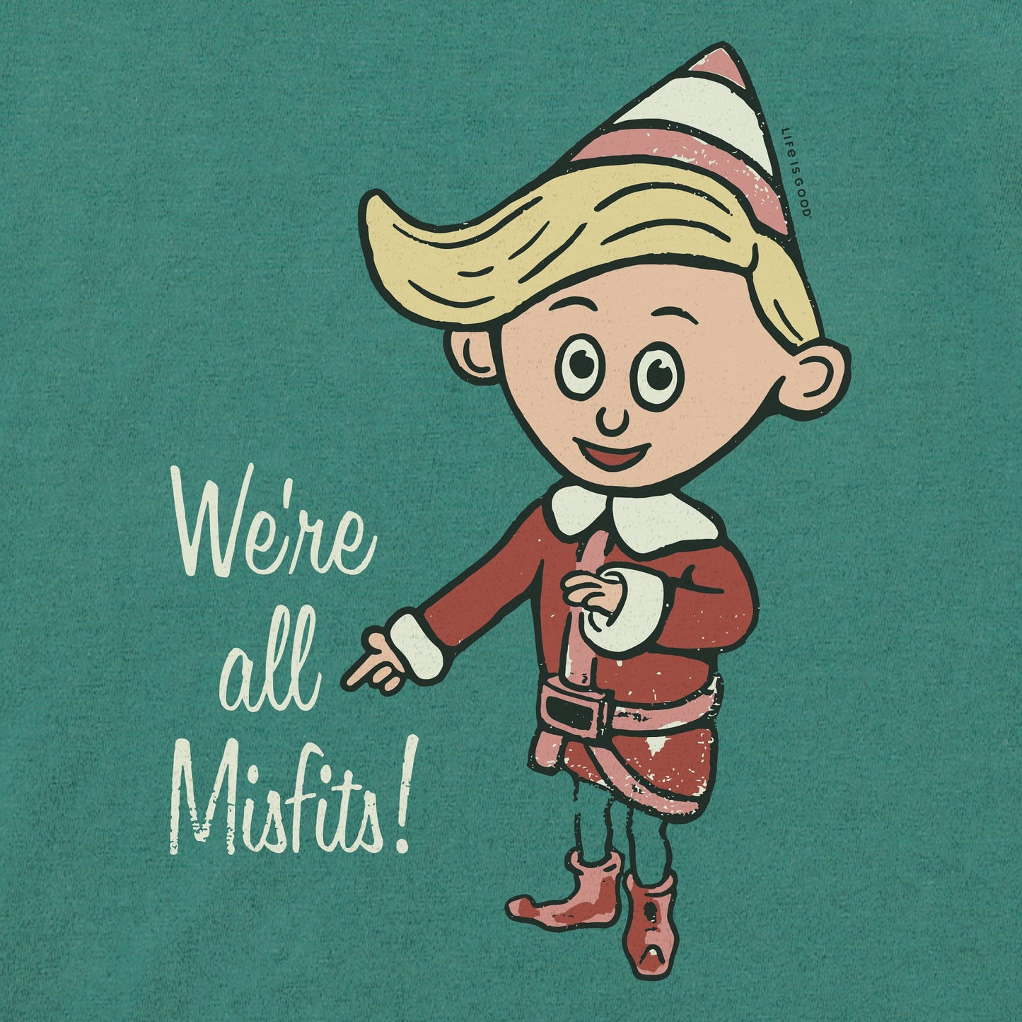 Women's We're All Misfits! Short Sleeve Crusher Tee