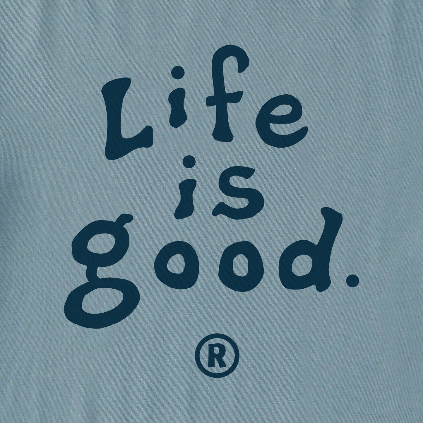 Men's LIG Vintage Wordmark Stacked Simply True Fleece Crew