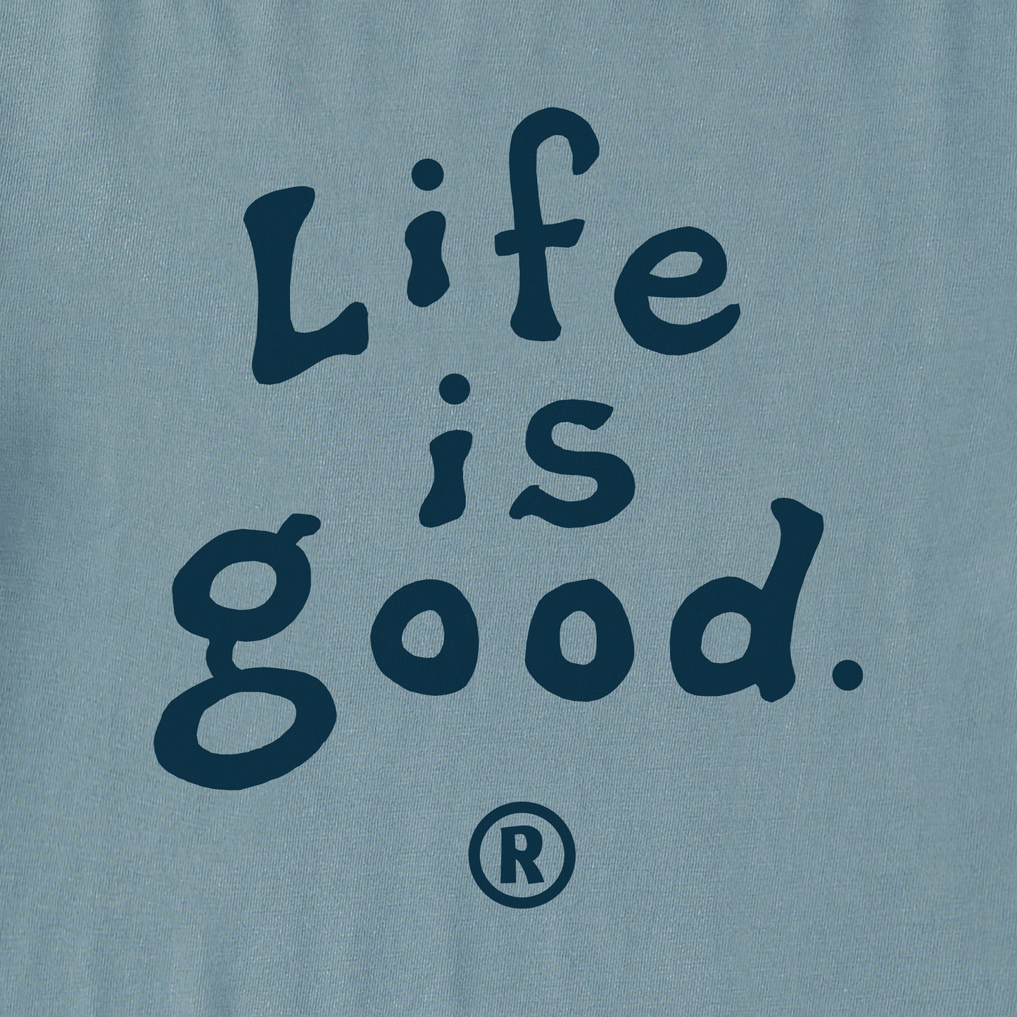 Men's LIG Vintage Wordmark Stacked Simply True Fleece Crew