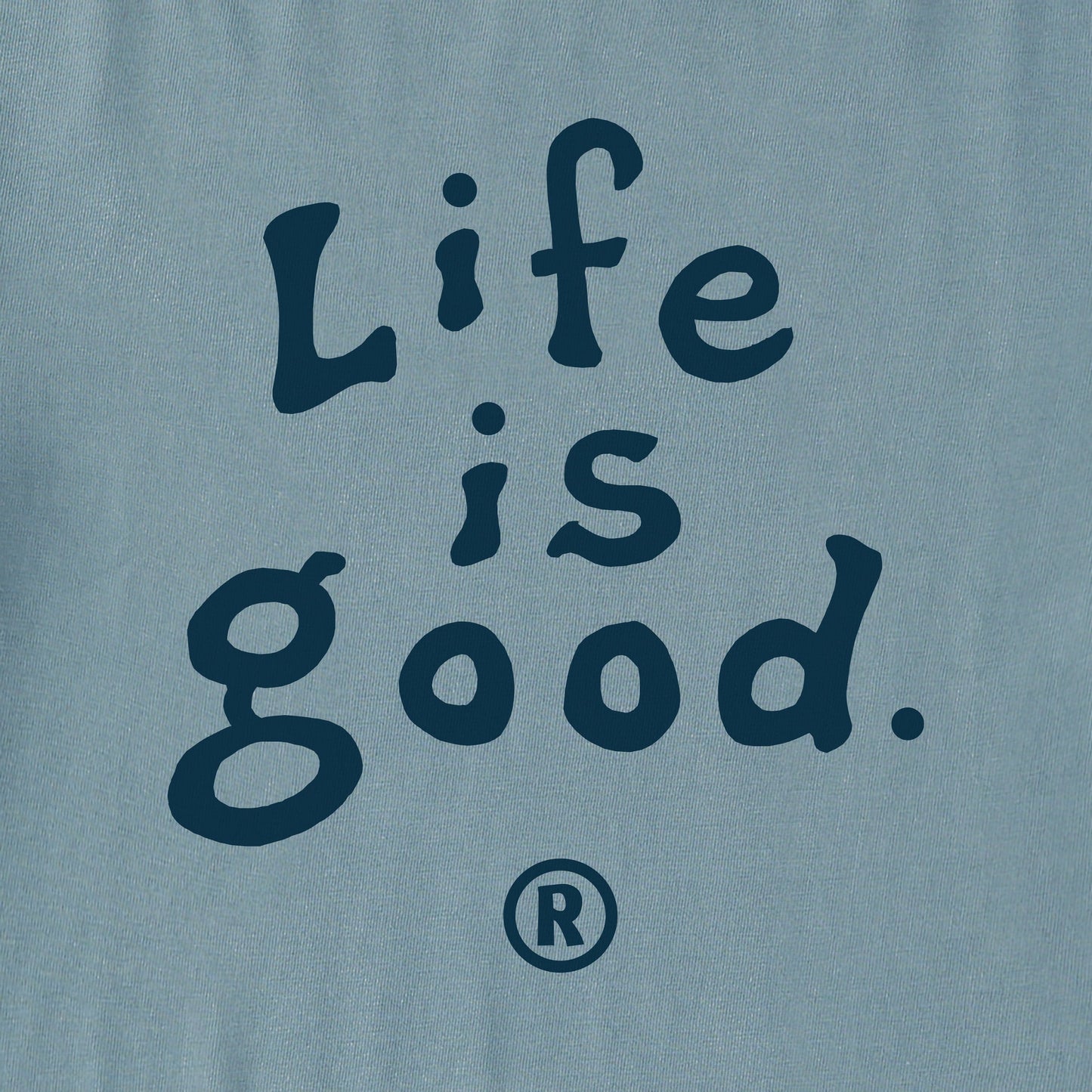 Men's LIG Vintage Wordmark Stacked Simply True Fleece Crew