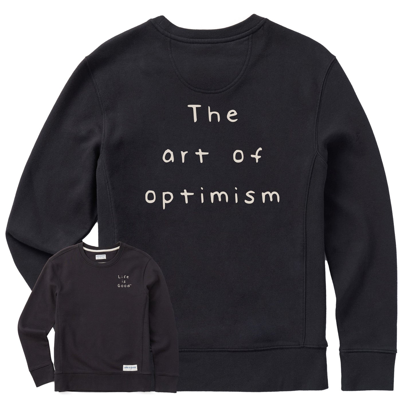 Women's Art of Optimism Simply True Fleece Crew