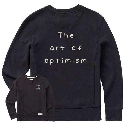 Women's Art of Optimism Simply True Fleece Crew