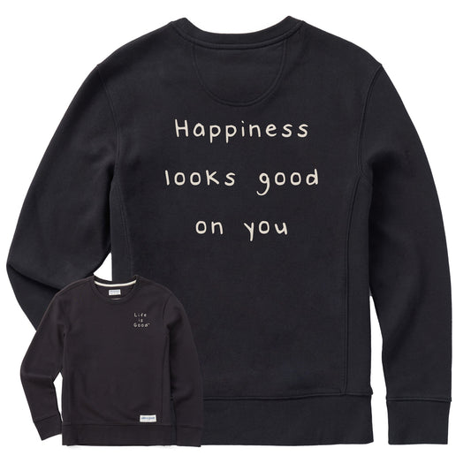 Women's Happiness Looks Good on You Simply True Crew