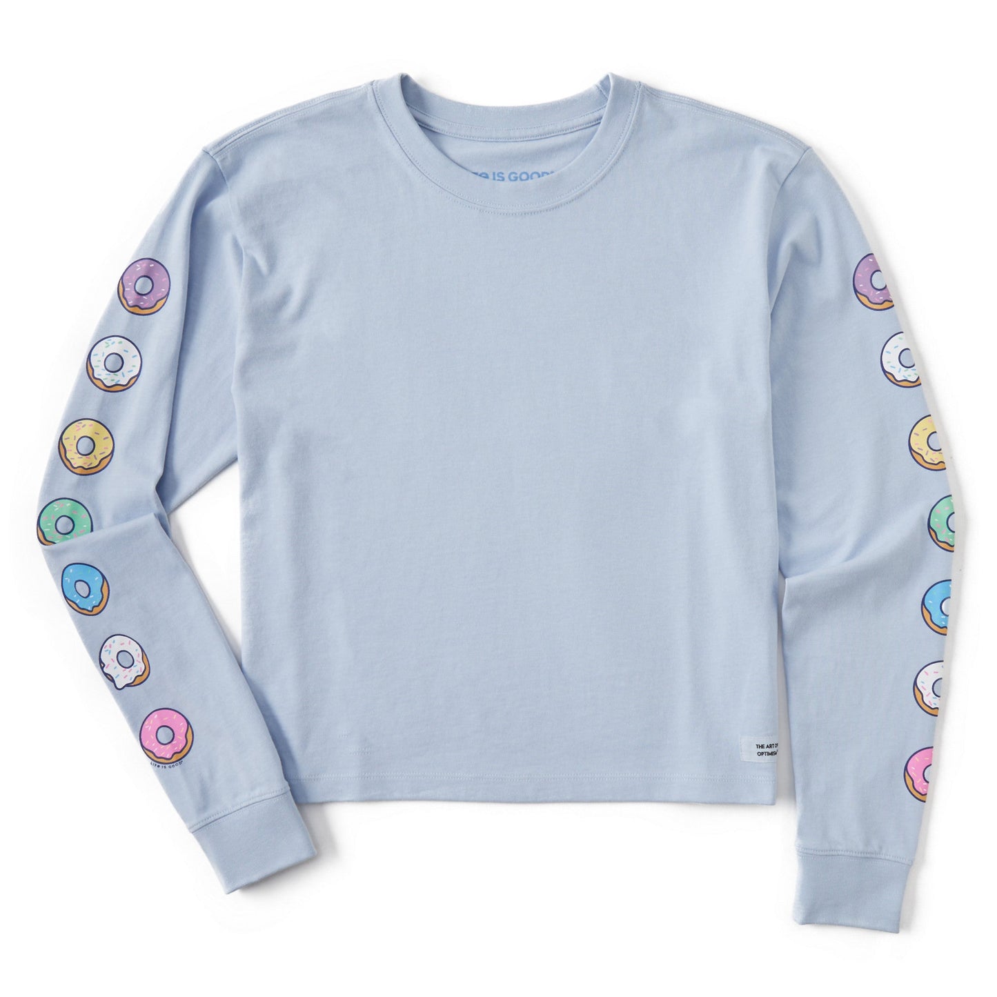 Women's Donuts Long Sleeve Crusher Boxy Tee