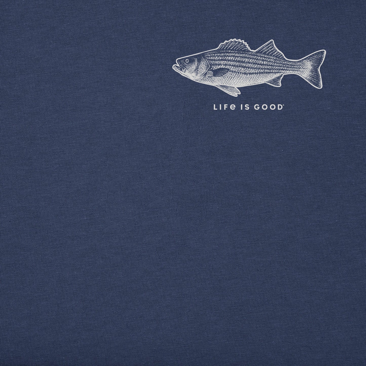 Men's Seas the Day Fish Short Sleeve Crusher Tee