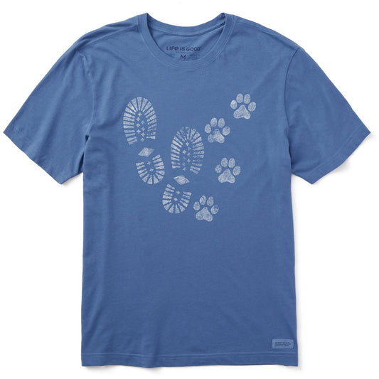 Men's Trails & Tails Short Sleeve Crusher Tee
