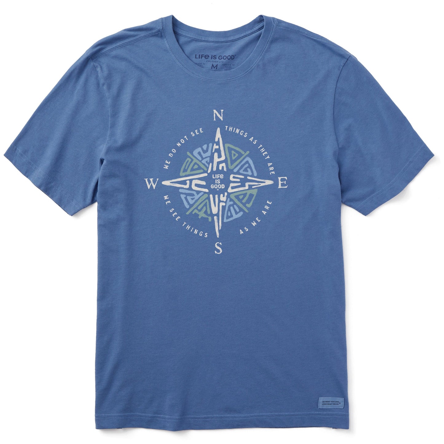 Men's Tribal Compass Short Sleeve Crusher Tee