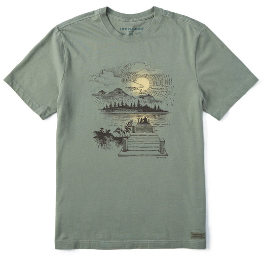 Men's Dock Sunset M Short Sleeve Tee