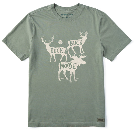 Men's Typeout Buck Buck Short Sleeve Crusher Tee