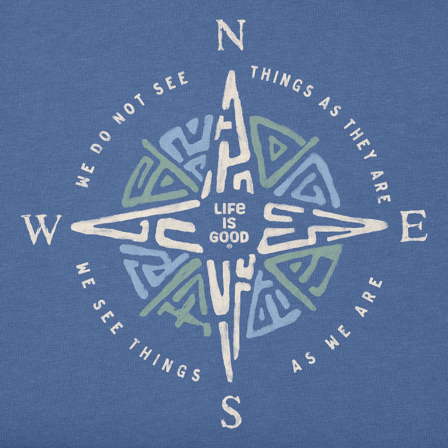 Women's Tribal Compass Short Sleeve Crusher Tee