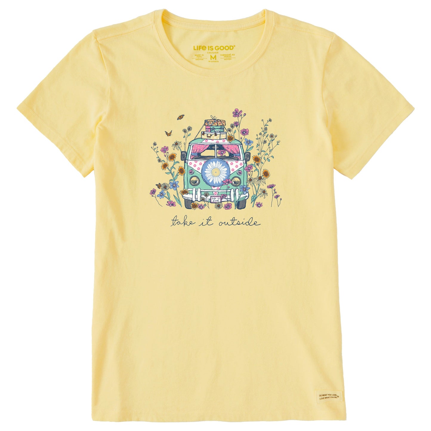 Women's Take It Outside Wildflower Van Short Sleeve Tee
