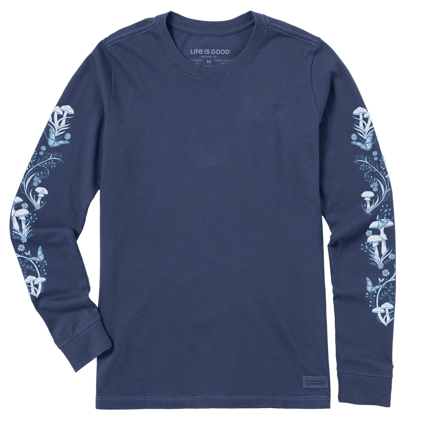 Women's Mushroom Garden Long Sleeve Crusher Tee