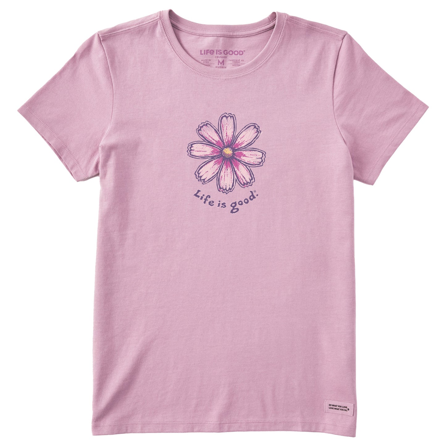 Women's Gerber Daisy Short Sleeve Crusher Tee