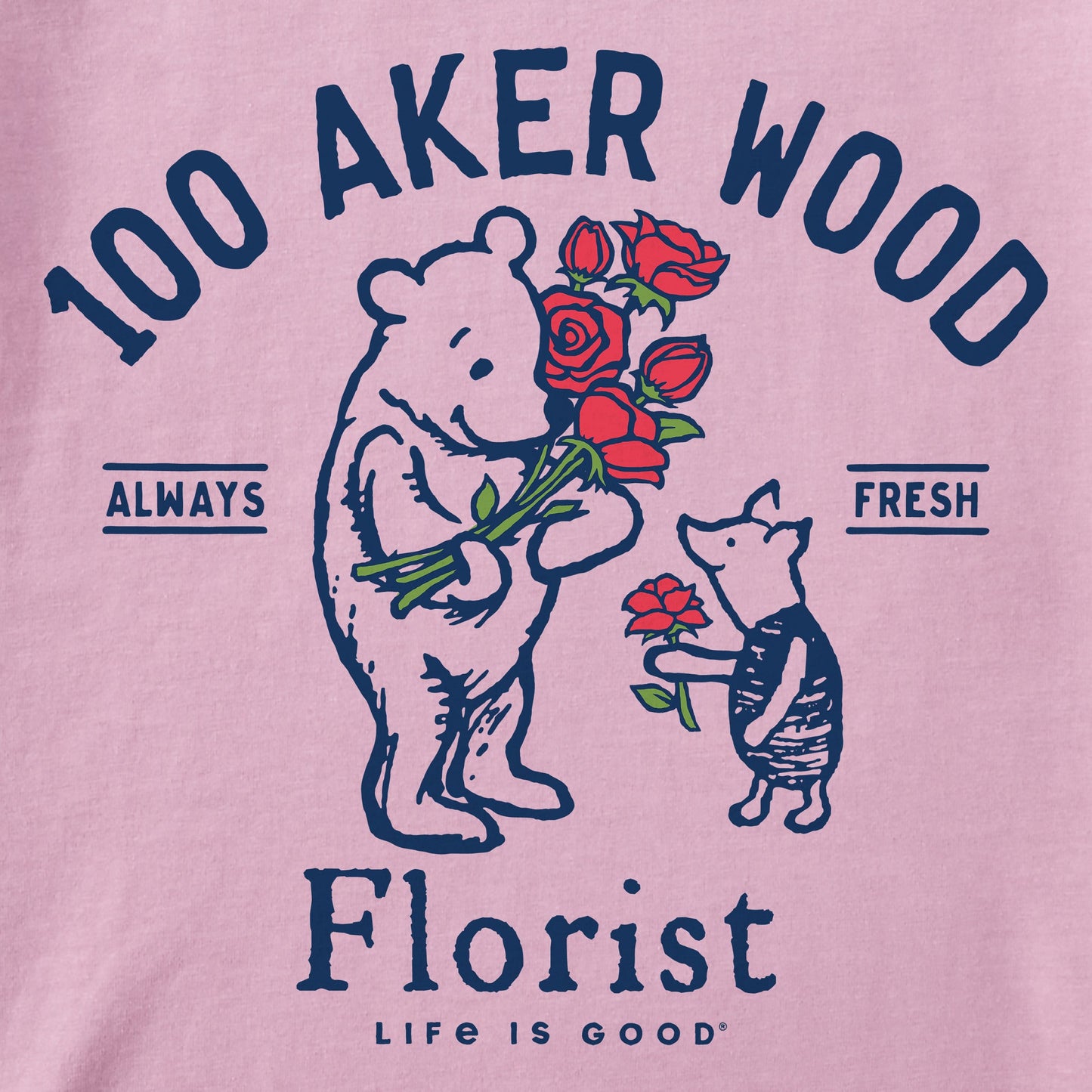 Women's Winnie 100 Aker Florist Short Sleeve Tee