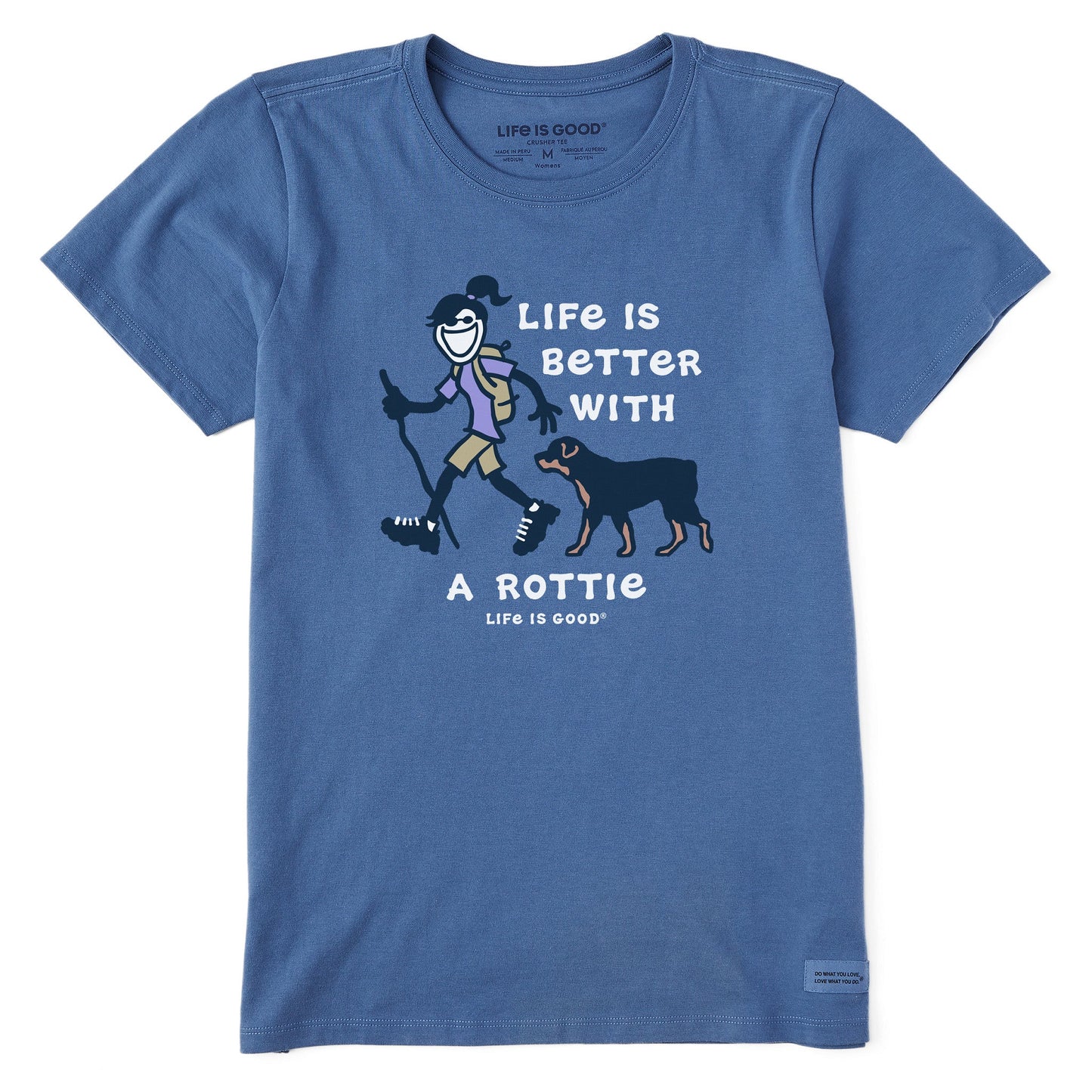 Women's Better With a Rottie Jackie Short Sleeve Tee