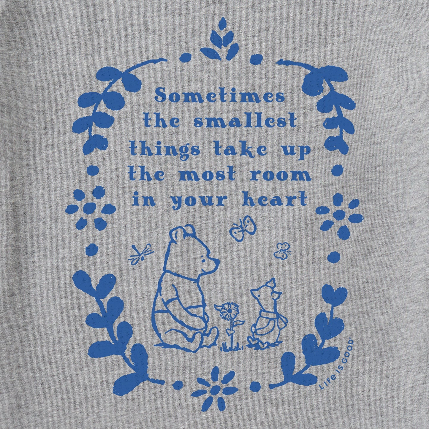 Women's Room in your Heart Winnie & P Short Sleeve Crusher Tee