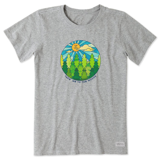 Women's Take Me To The Woods Short Sleeve Tee