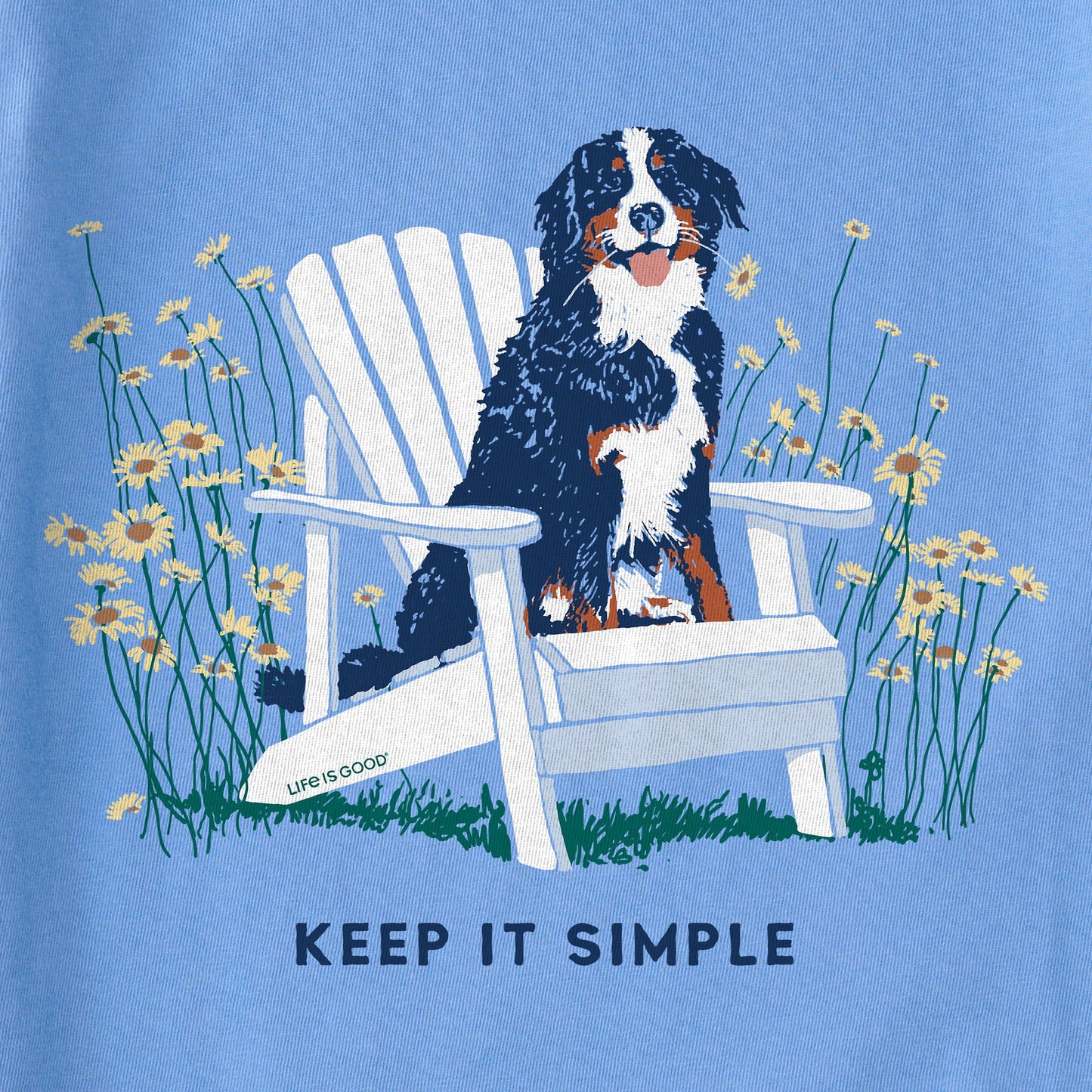 Women's Adirondack Bernese Keep it Simple Short Sleeve Tee