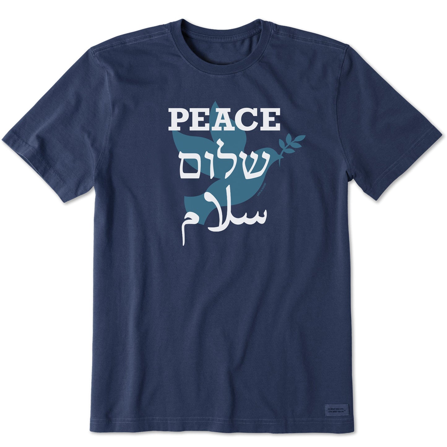 Men's Universal Peace Short Sleeve Crusher Tee