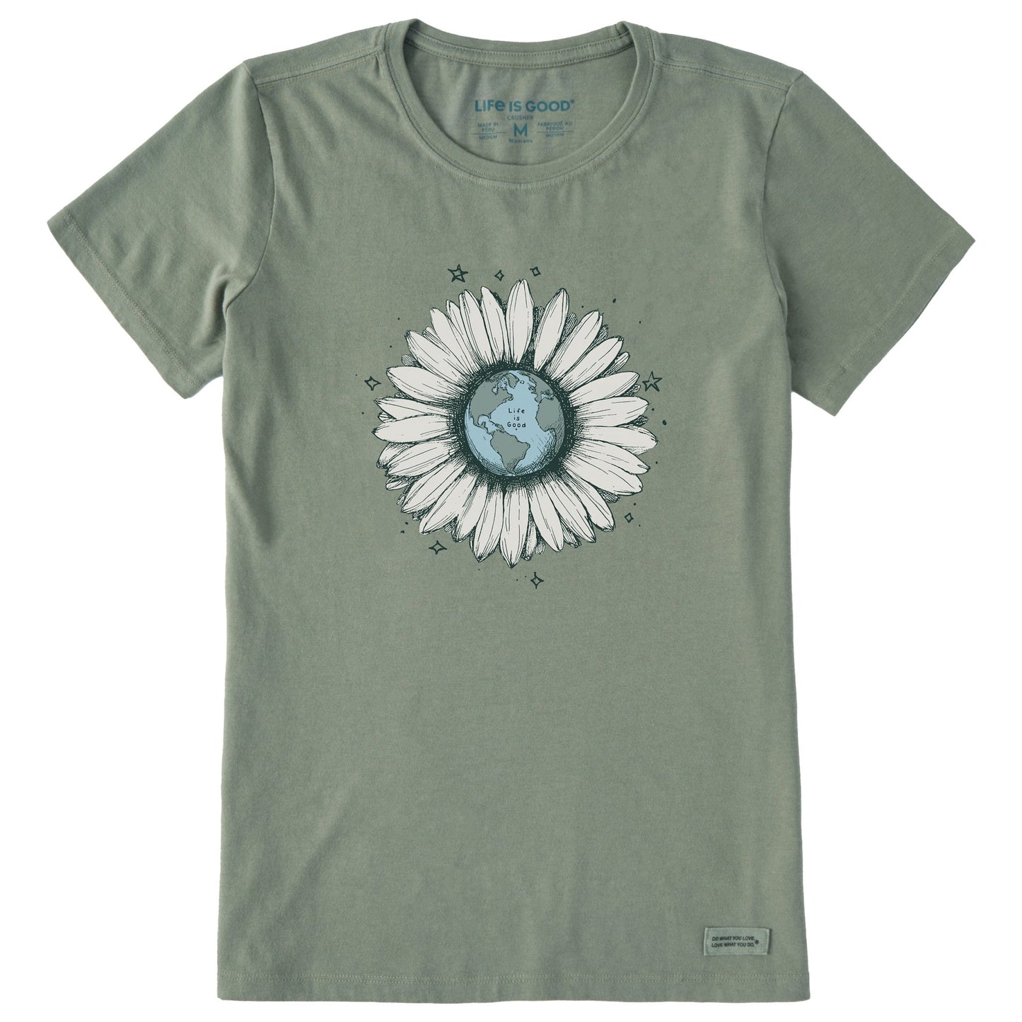 Women's World Daisy Short Sleeve Crusher Tee