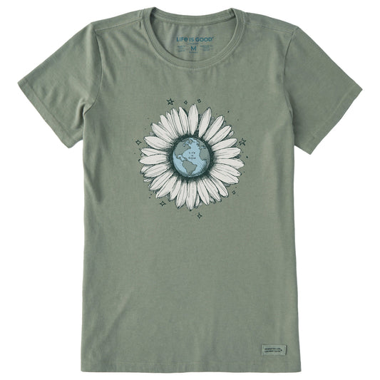 Women's World Daisy Short Sleeve Crusher Tee