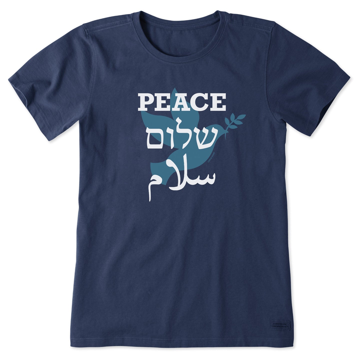 Women's Universal Peace Short Sleeve Crusher Tee
