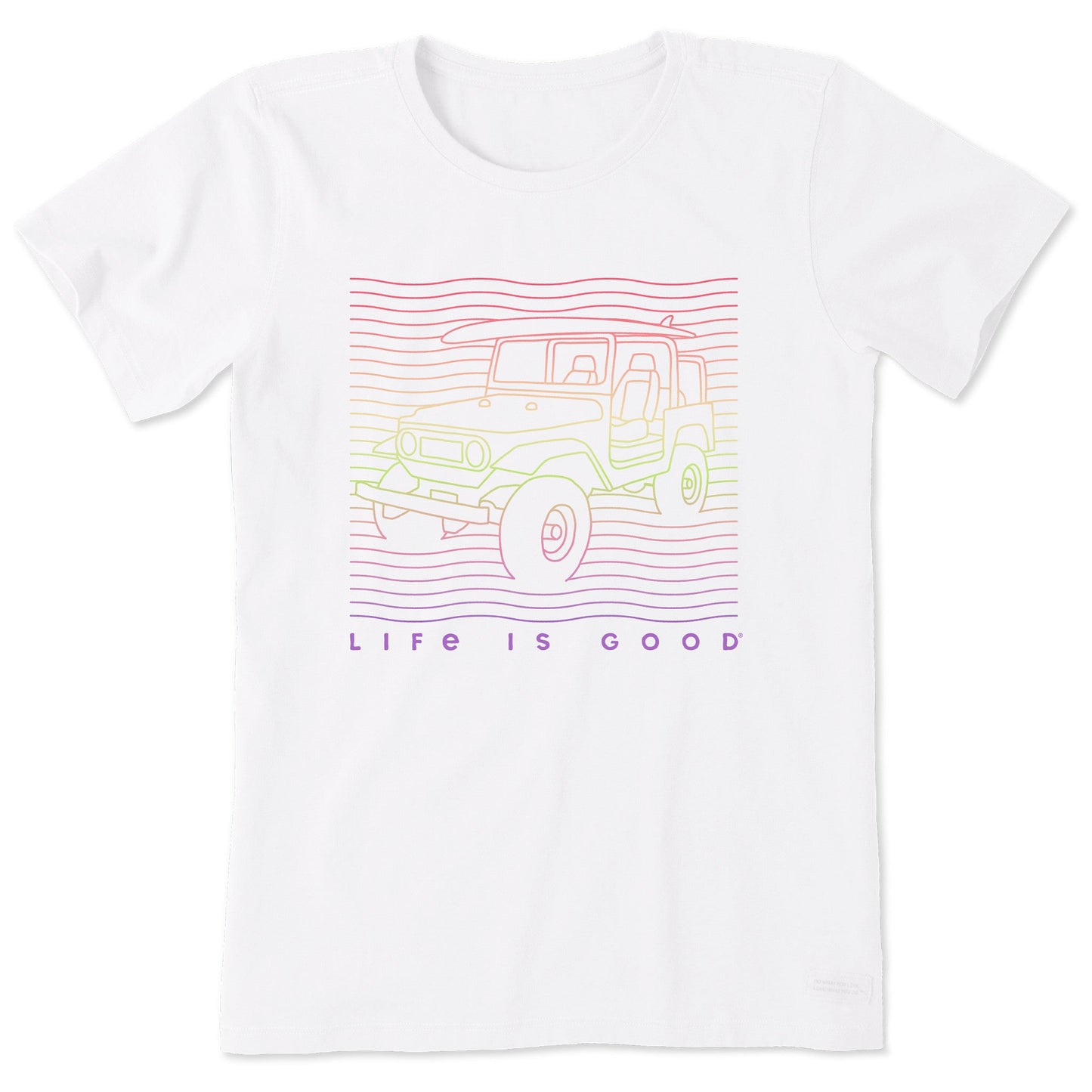 Women's Surfboard SUV Short Sleeve Crusher Tee