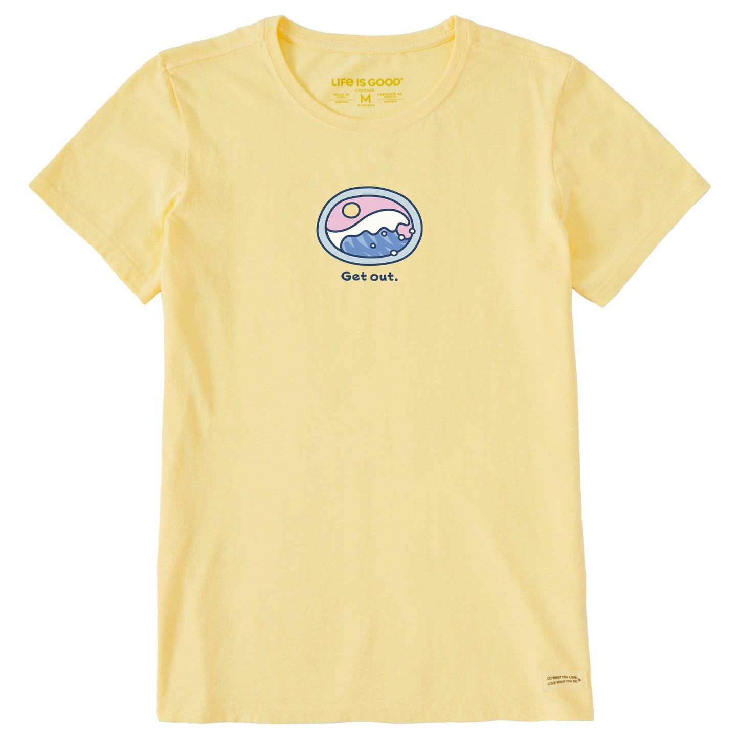 Women's Get Out Wave Short Sleeve Crusher Tee