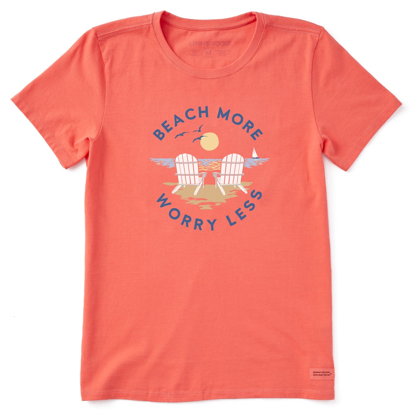 Women's Adirondack Beach More Short Sleeve Crusher Tee