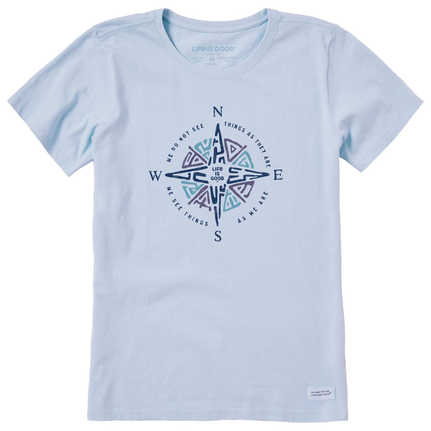 Women's Tribal Compass Short Sleeve Crusher Tee