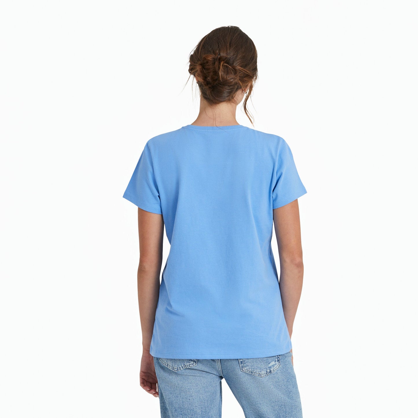 Women's Every Day is Saturday Stripes Short Sleeve Crusher Tee