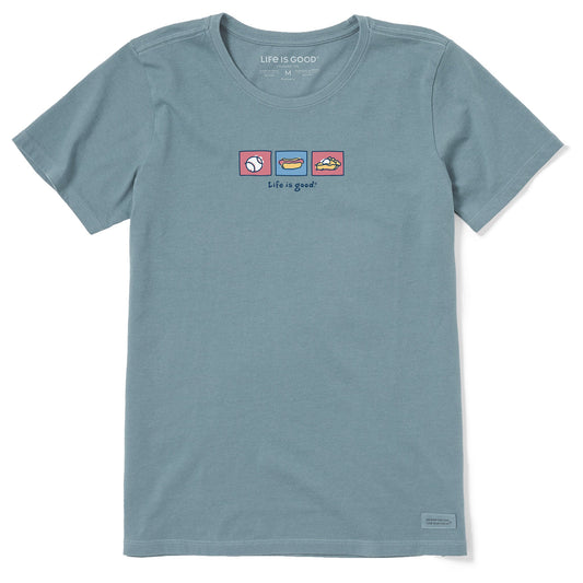 Women's All American Short Sleeve Crusher Tee