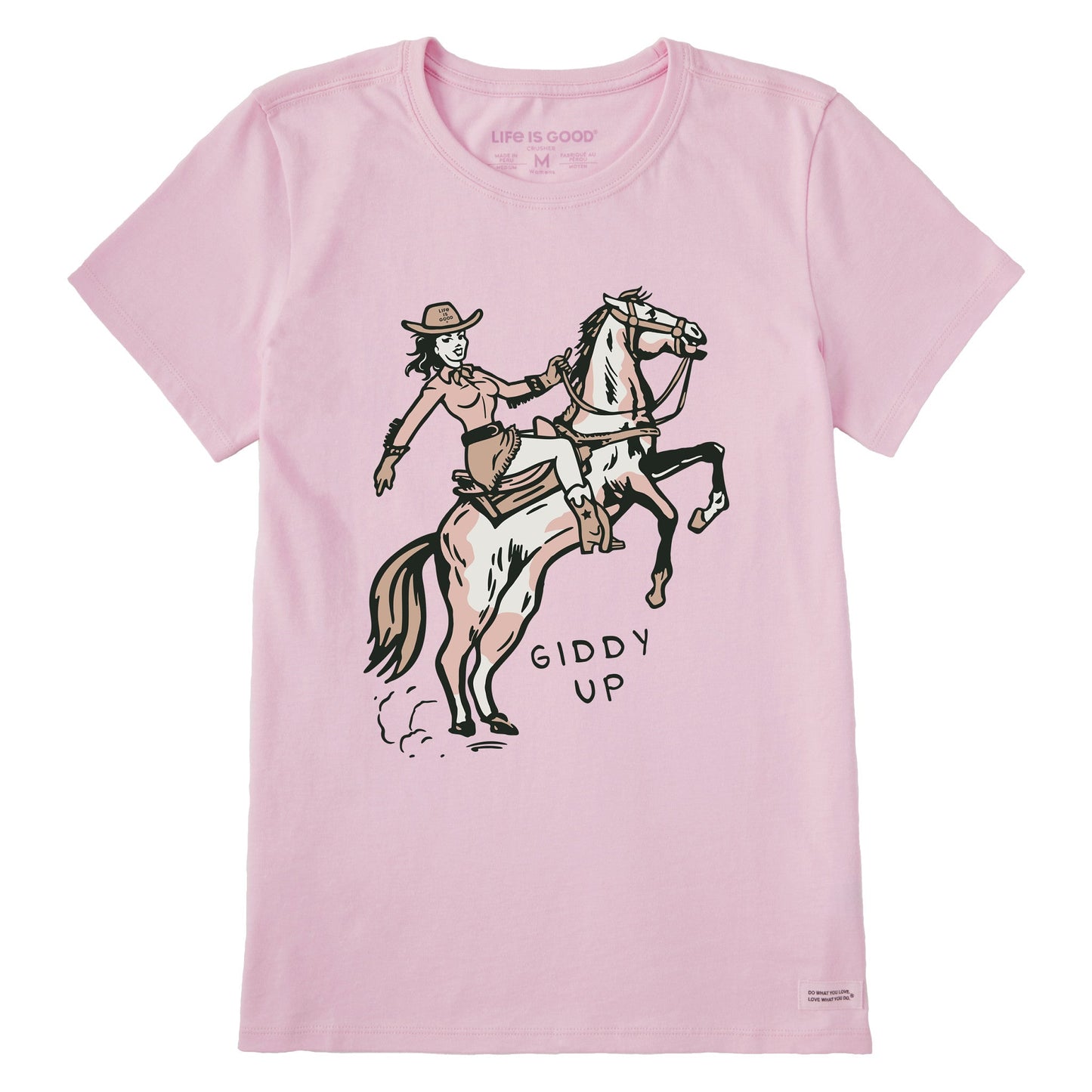Women's Giddy Up Short Sleeve Crusher Tee