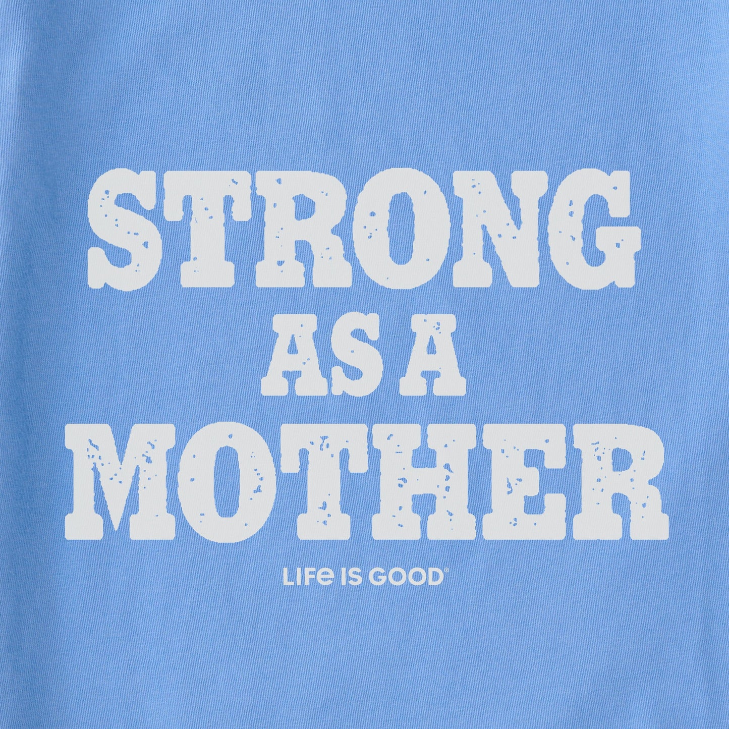 Women's Strong as a Mother Short Sleeve Crusher Vee
