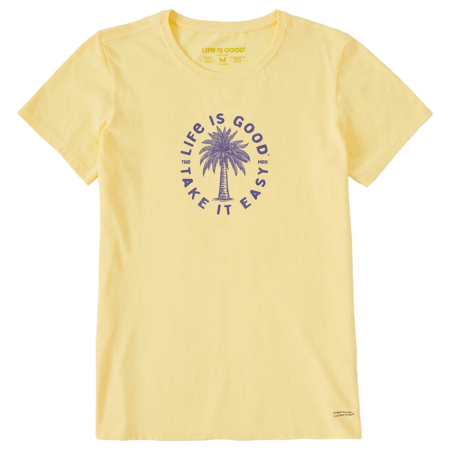 Women's Take it Easy Palm Short Sleeve Crusher-LITE Tee