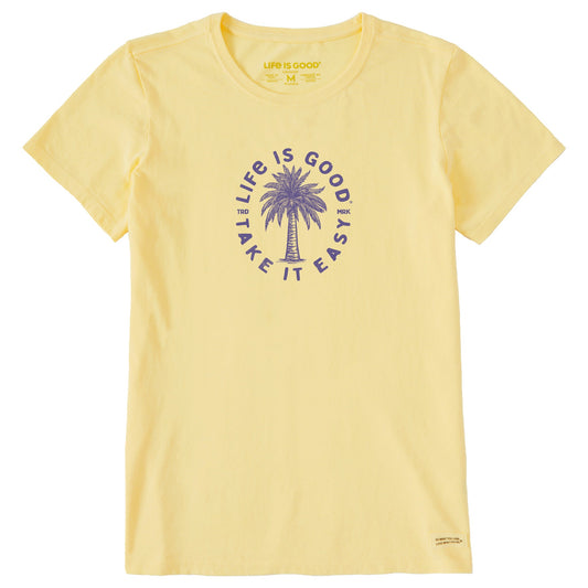 Women's Take it Easy Palm Short Sleeve Crusher-LITE Tee