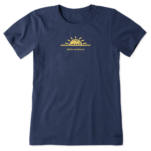 Women's Vintage Hello Sunshine Short Sleeve Crusher-LITE Tee